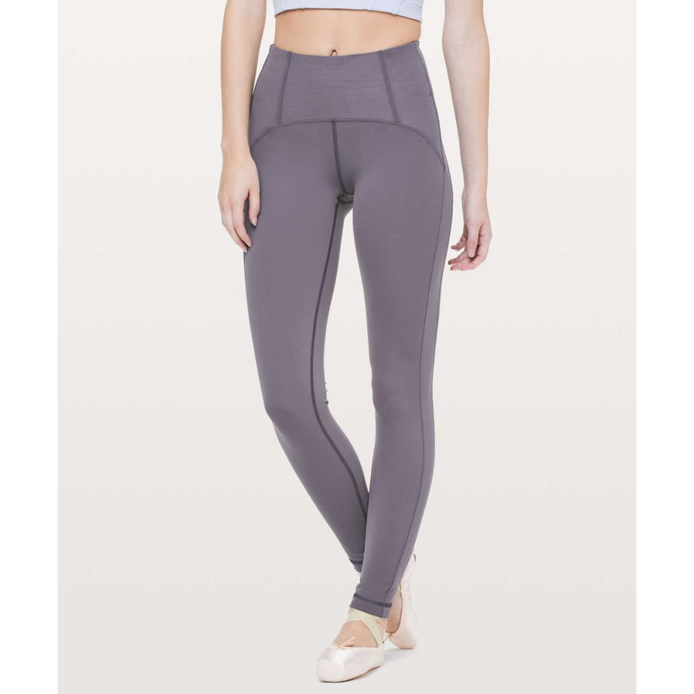 Lululemon Principal Dancer Corsetry Tight 28" Moonwalk Size 10 W5BI5S RARE!!!